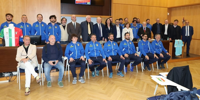 Presentata al Foro Italico la Nazionale Italiana Sistema Sportivo 1 Presentata al Foro Italico la Nazionale Italiana Sistema Sportivo