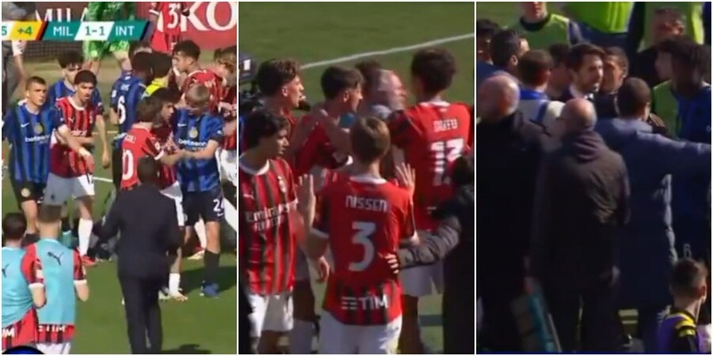 Milan-Inter, rissa dopo la fine del derby Primavera: cosa è successo 1 Milan-Inter, rissa dopo la fine del derby Primavera: cosa è successo