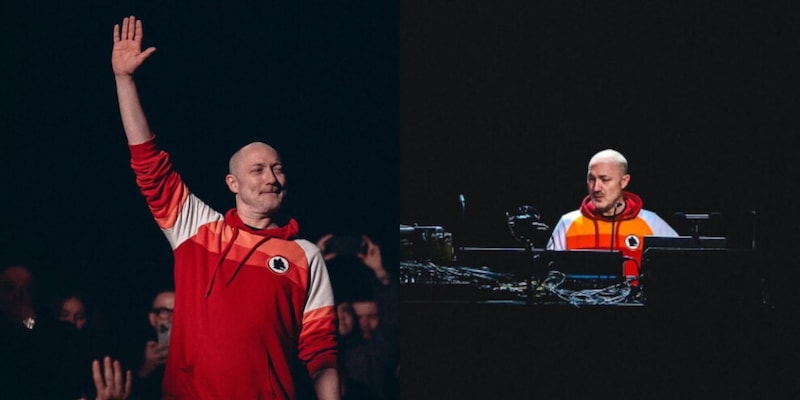 Paul Kalkbrenner tifoso della Roma: la felpa giallorossa sul palco fa impazzire i fan