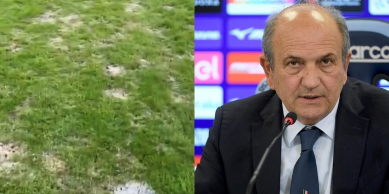 Lazio, il campo del Viktoria Plzen è un disastro. Fabiani furioso: "Non può ospitare l'Europa League"