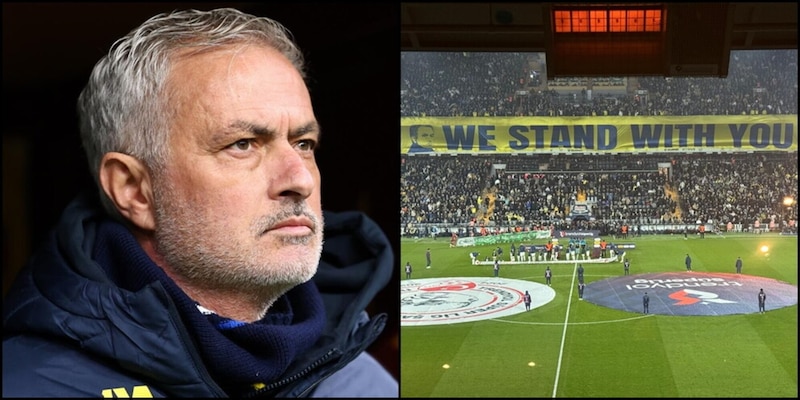 Mourinho, pieno sostegno dai tifosi del Fenerbahce: lo striscione speciale