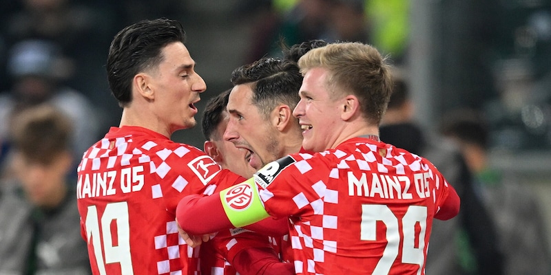 <strong>Bundesliga, colpo esterno del Mainz: 3-1 in casa del Monchengladbach </strong>