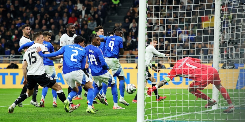 Italia-Germania 1-2: tabellino, statistiche e marcatori