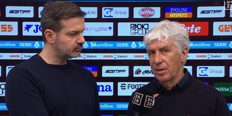 Furia Gasperini in diretta tv: "L'arbitro ha rovinato la partita ed è un peccato perché..."