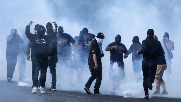 "Comportamento razzista": l'Uefa vieta la prossima trasferta ai tifosi della Lazio