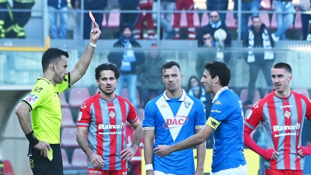 Il Gubbio vede rosso! Dalla A alla C è la squadra con più giocatori espulsi