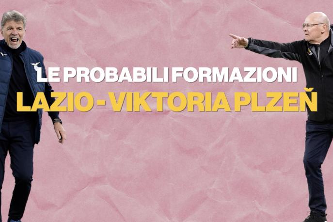 Vecino e Guendouzi in mediana, ritorna Castellanos: le probabili formazioni di Lazio-Viktoria Plzen