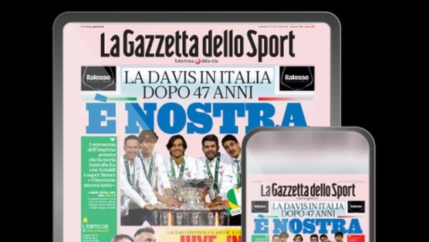 La Gazzetta Digital Edition in anteprima per gli abbonati prima dell'una