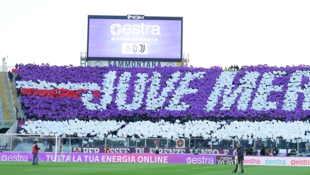 La coreografia anti Juve costa 50 mila euro alla Fiorentina. Dieci squalificati (più Gasp)