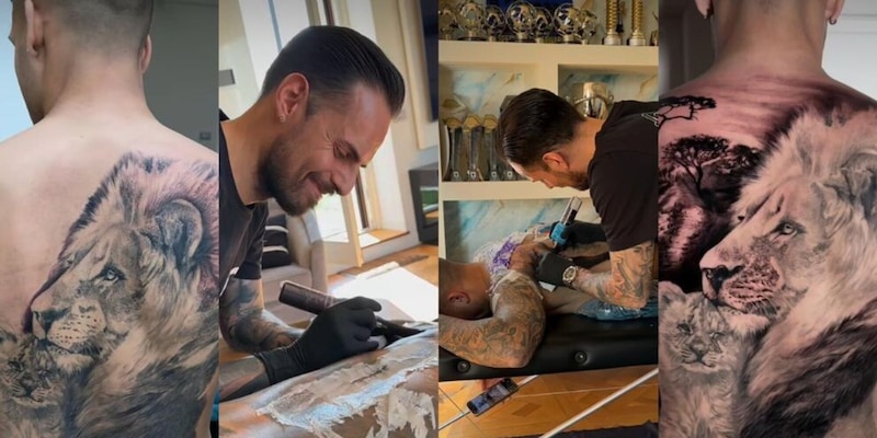 Lautaro e il tatuaggio completato prima del Bayern: cosa significa, social scatenati 1 Lautaro e il tatuaggio completato prima del Bayern: cosa significa, social scatenati