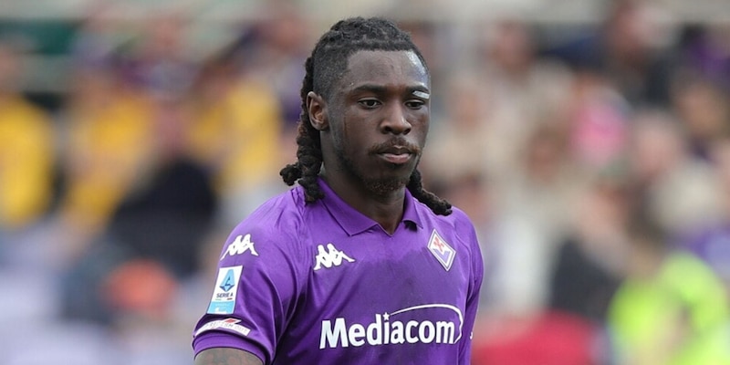 Kean lascia il ritiro della Fiorentina prima della sfida col Cagliari: cosa è successo