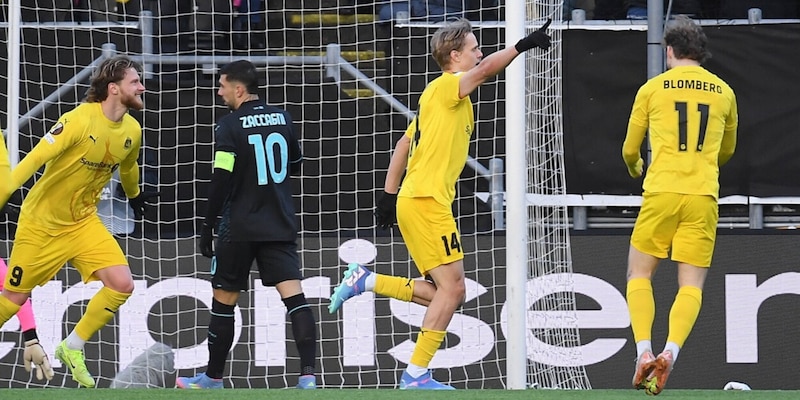 La Lazio crolla a Bodo, doppio Saltnes: serve l'impresa all'Olimpico 1 La Lazio crolla a Bodo, doppio Saltnes: serve l'impresa all'Olimpico