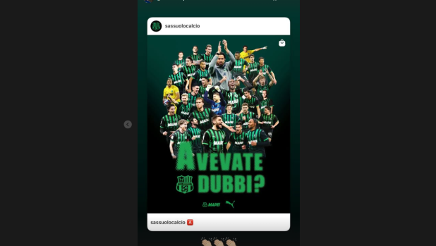 Il Sassuolo torna in A: l'ex Raspadori si congratula sui social 1 Il Sassuolo torna in A: l'ex Raspadori si congratula sui social