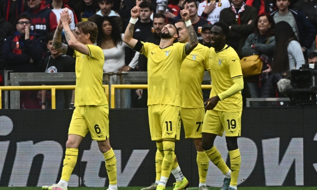 Castellanos, che magia! Il Genoa, in 10 dal 22', si arrende. E la Lazio aggancia la Juve 1 Castellanos, che magia! Il Genoa, in 10 dal 22', si arrende. E la Lazio aggancia la Juve