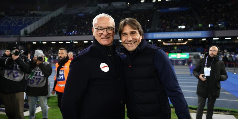 Conte e Ranieri su tutti 1 Conte e Ranieri su tutti