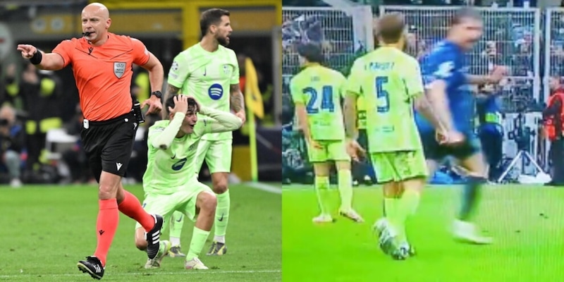 Perché l'arbitro Marciniak ha sbagliato sul caso Acerbi-Iñigo Martinez: la spiegazione 14 Perché l'arbitro Marciniak ha sbagliato sul caso Acerbi-Iñigo Martinez: la spiegazione