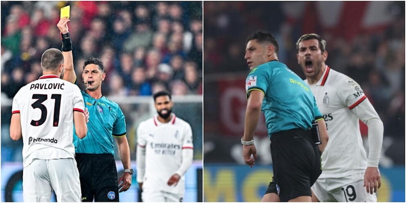 Moviola Genoa-Milan: Collu grazia Thorsby, niente rigore su Vitinha e Leao