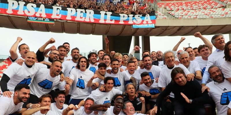 Il Pisa in A, che festa! Così è nata la squadra di Inzaghi 14 Il Pisa in A, che festa! Così è nata la squadra di Inzaghi