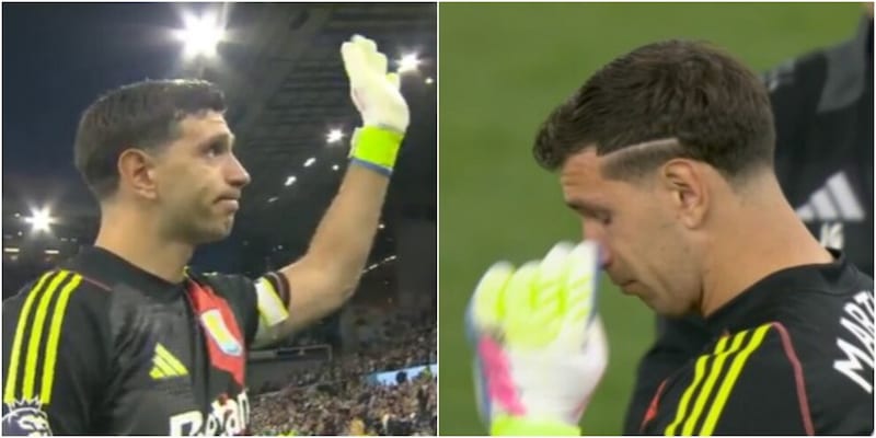 'Dibu' Martinez saluta i tifosi in lacrime, i tabloid: "Lascerà l'Aston Villa" 16 'Dibu' Martinez saluta i tifosi in lacrime, i tabloid: "Lascerà l'Aston Villa"