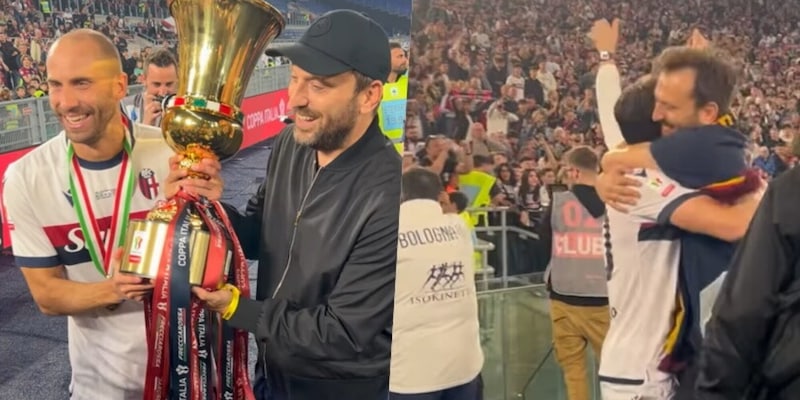 Cremonini, che festa per il Bologna: “La Coppa è per mio padre” 15 Cremonini, che festa per il Bologna: “La Coppa è per mio padre”
