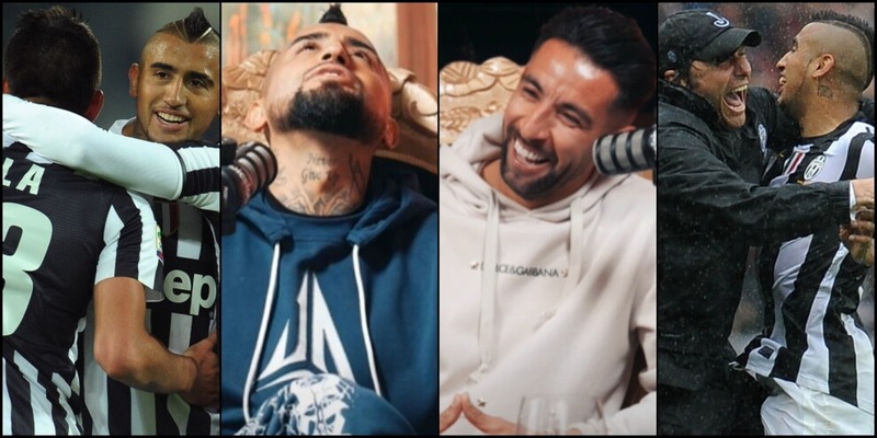"Pensavo Conte fosse pazzo! In giro fino alle 5, poi a correre": Vidal-Isla, ricordi Juve