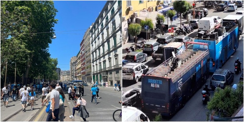 Napoli scudetto diretta bus scoperto: le festa di oggi con Conte live 1 Napoli scudetto diretta bus scoperto: le festa di oggi con Conte live