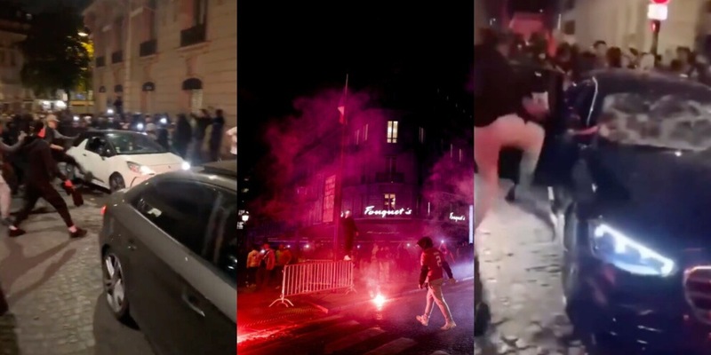 Caos a Parigi dopo Psg-Arsenal: tifosi feriti e auto incendiate dopo i festeggiamenti per la Champions League 14 Caos a Parigi dopo Psg-Arsenal: tifosi feriti e auto incendiate dopo i festeggiamenti per la Champions League
