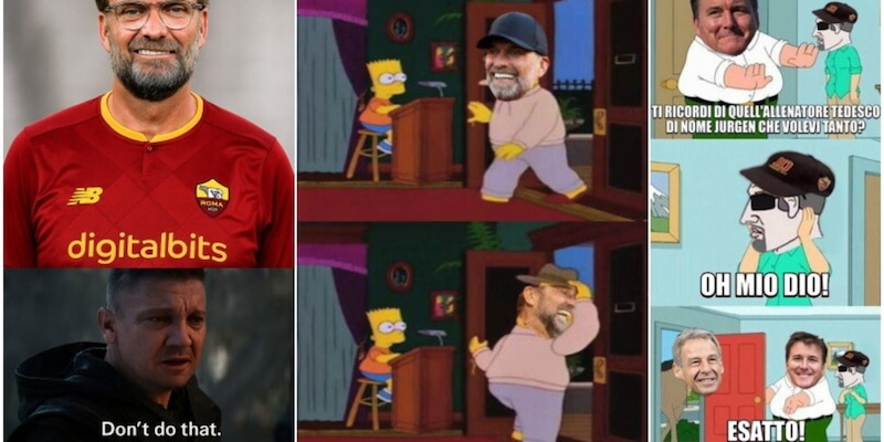 Febbre Klopp tra i tifosi della Roma: tutte le ironie social dopo i rumors di mercato 14 Febbre Klopp tra i tifosi della Roma: tutte le ironie social dopo i rumors di mercato