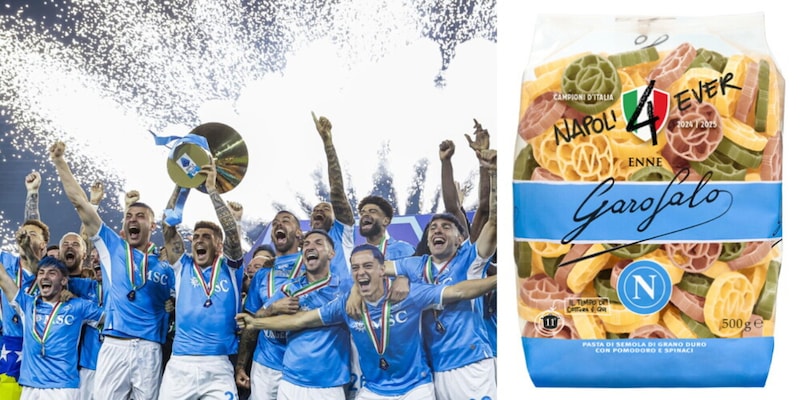 Pasta Garofalo celebra ancora lo Scudetto del Napoli con una pasta e un pack dedicati 14 Pasta Garofalo celebra ancora lo Scudetto del Napoli con una pasta e un pack dedicati