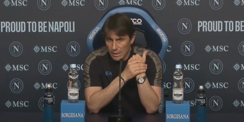 Conte: "Napoli, perplesso dai commenti. Lo pensa solo chi non ha mai vinto"