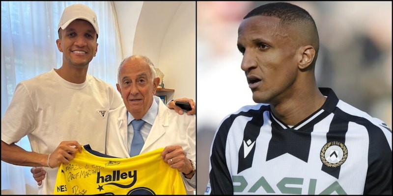 L'ex Udinese Becao è tornato dal professor Mariani a Villa Stuart 1 L'ex Udinese Becao è tornato dal professor Mariani a Villa Stuart