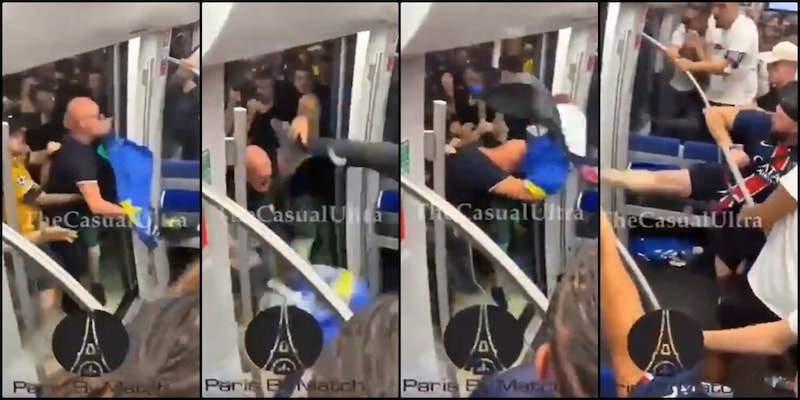 Inter-Psg, scontri tra tifosi in metro: tensione alle stelle prima della finale 1 Inter-Psg, scontri tra tifosi in metro: tensione alle stelle prima della finale