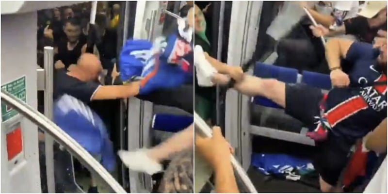 Monaco, tensione tra i tifosi e le forze dell'ordine in metro: lanciati i lacrimogeni 14 Monaco, tensione tra i tifosi e le forze dell'ordine in metro: lanciati i lacrimogeni