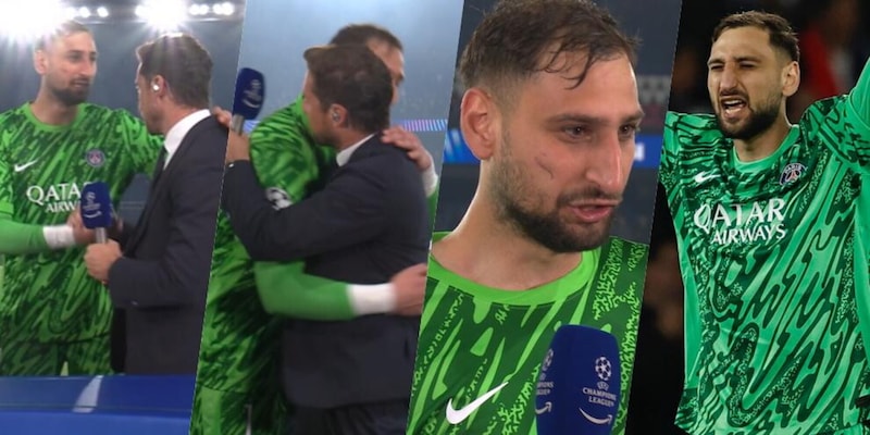 Emozioni Donnarumma, prima l’abbraccio con Marchisio poi le frasi su Inter-Psg! 15 Emozioni Donnarumma, prima l’abbraccio con Marchisio poi le frasi su Inter-Psg!