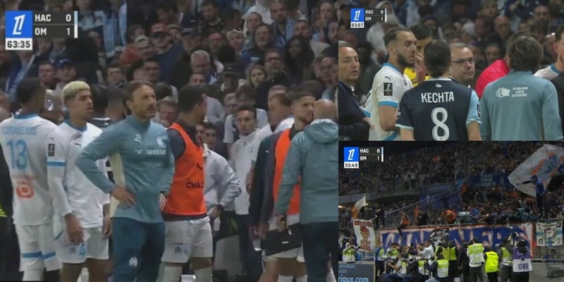 Ligue 1, il Marsiglia di De Zerbi vola in Champions League ma che paura a Le Havre: scontri tra tifosi 14 Ligue 1, il Marsiglia di De Zerbi vola in Champions League ma che paura a Le Havre: scontri tra tifosi
