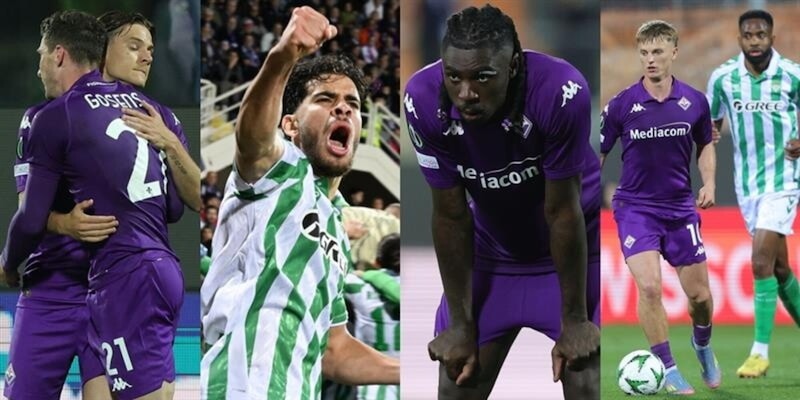 Ezzalzouli ai supplementari elimina la Fiorentina dalla Conference: la doppietta di Gosens non basta