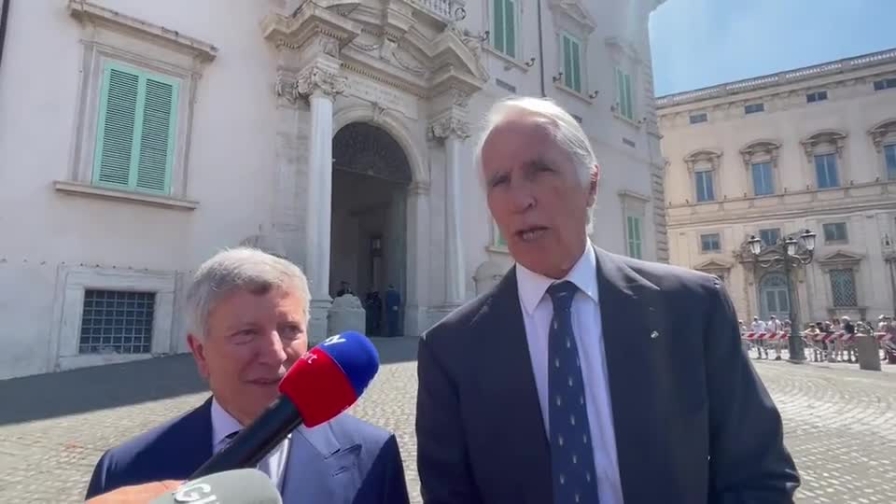 Coppa Italia, Simonelli e Malagò: "Il discorso di Mattarella è stato emozionante e all'insegna del fair play"