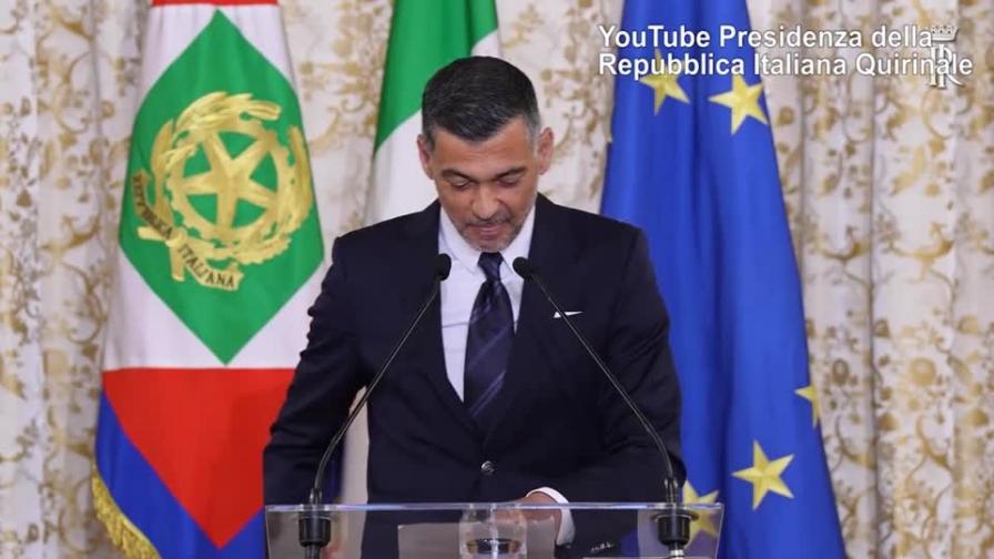 Conceiçao si emoziona davanti a Mattarella: "L'Italia per me una seconda casa" 15 Conceiçao si emoziona davanti a Mattarella: "L'Italia per me una seconda casa"