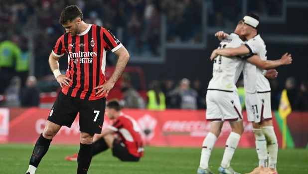 Milan-Bologna, le pagelle della finale di Coppa Italia: Pulisic stecca, 5. Beukema guerriero, 7,5 14 Milan-Bologna, le pagelle della finale di Coppa Italia: Pulisic stecca, 5. Beukema guerriero, 7,5
