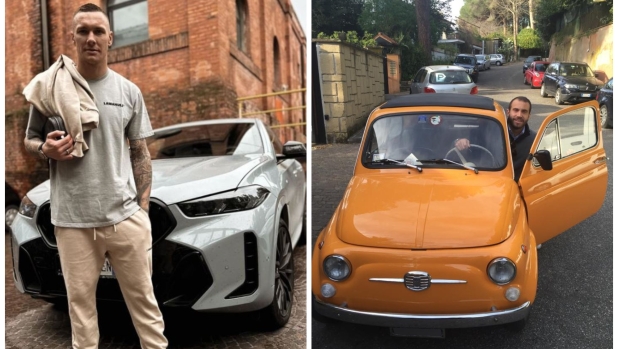 Bologna, le auto dei trionfatori in Coppa Italia: da Bmw alla Fiat 500 13 Bologna, le auto dei trionfatori in Coppa Italia: da Bmw alla Fiat 500