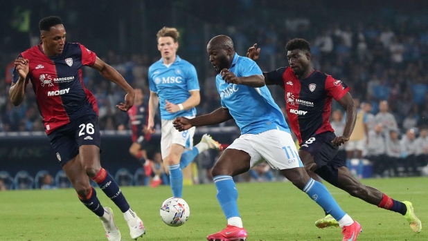 Napoli-Cagliari, le pagelle: Lukaku come Hulk, 7. Adopo travolto, 5