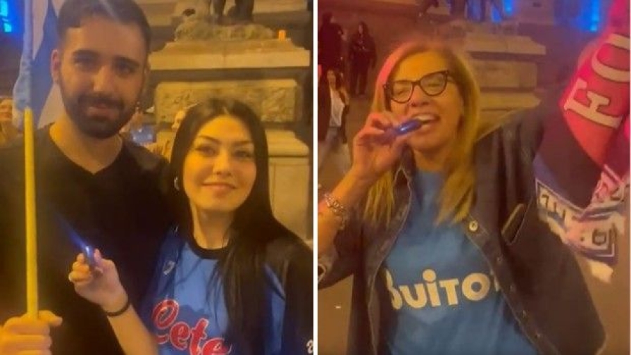 Scudetto Napoli, le emozioni dei tifosi 12 Scudetto Napoli, le emozioni dei tifosi