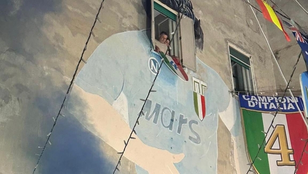 "Mi chiamo Ciro, e la mia finestra è sulla faccia di Maradona"