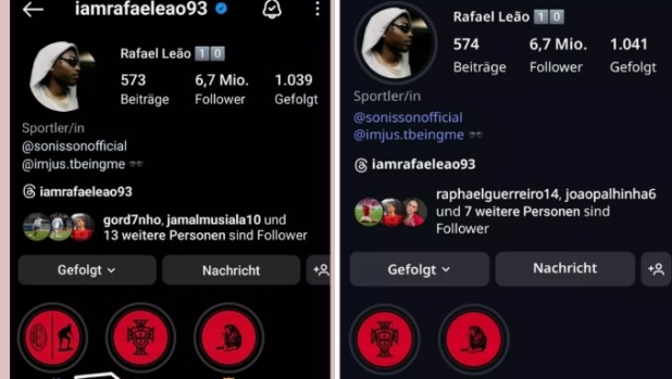 Leao e il gesto social che fa discutere i tifosi: via le storie in evidenza del Milan da Instagram 1 Leao e il gesto social che fa discutere i tifosi: via le storie in evidenza del Milan da Instagram