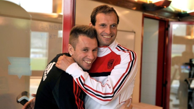 Cassano attacca Allegri: "Ha vinto lo scudetto 2011 grazie a me". E Leao difende il tecnico