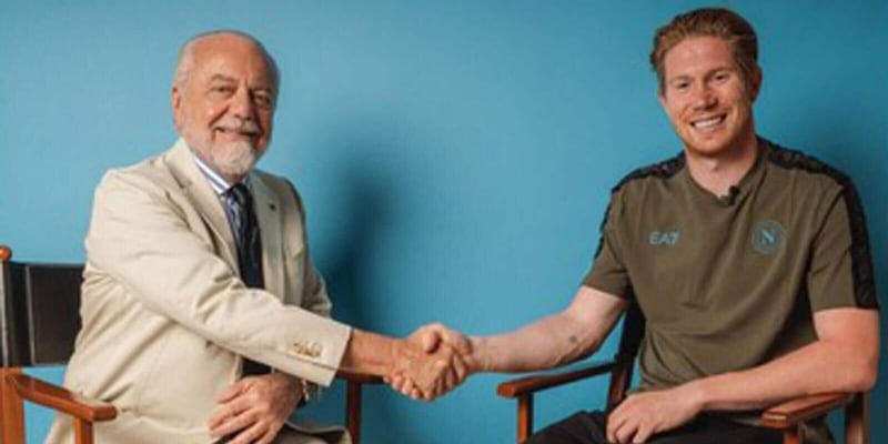 De Bruyne è già virale: dai followers del Napoli ai segreti dell'addio mediatico alla Premier 16 De Bruyne è già virale: dai followers del Napoli ai segreti dell'addio mediatico alla Premier