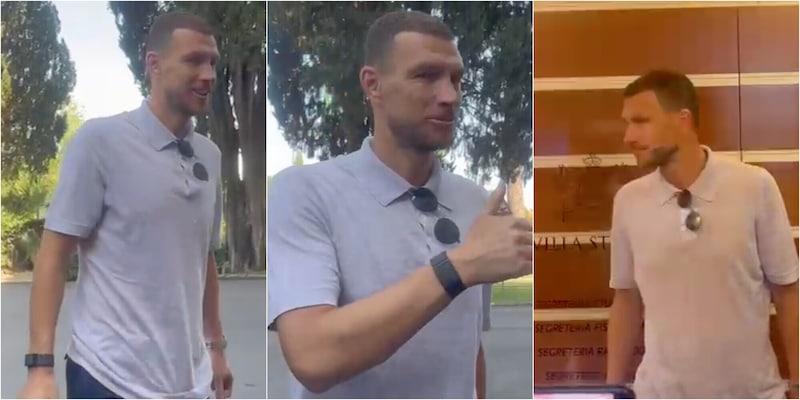 Dzeko, visite mediche per la Fiorentina: poi la firma 1 Dzeko, visite mediche per la Fiorentina: poi la firma
