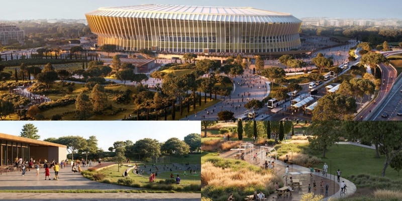 Nuovo stadio della Roma a Pietralata: sarà immerso in oltre 9 ettari di verde 14 Nuovo stadio della Roma a Pietralata: sarà immerso in oltre 9 ettari di verde