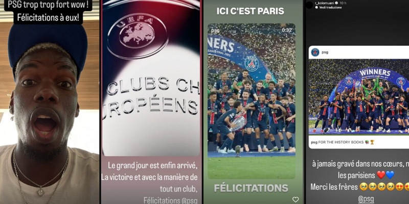 Da Mbappé a Kolo Muani fino ad Pogba: tutti in estasi per il Psg 1 Da Mbappé a Kolo Muani fino ad Pogba: tutti in estasi per il Psg