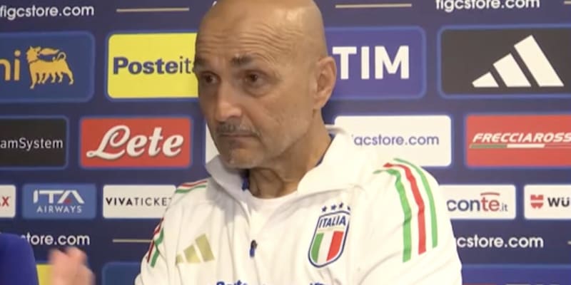 Spalletti a muso duro con Acerbi: “Poi gli dico io cos’è il rispetto. Mancini? Sarà stato hackerato”